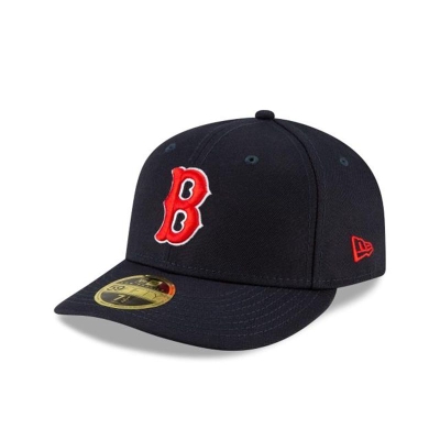 Sapca New Era Boston Red Sox MLB Ligature Low Profile 59FIFTY Fitted - Albastri